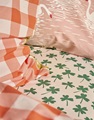 Clover Lover fitted sheet percal 