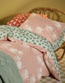 Clover Lover fitted sheet percal 