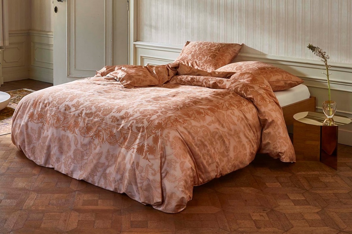 Maere Pink Sand duvet cover sateen 