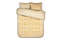 Vicia Yellow Straw duvet cover sateen