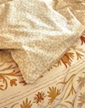 Vicia Yellow Straw duvet cover sateen 