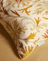 Vicia Yellow Straw duvet cover sateen 