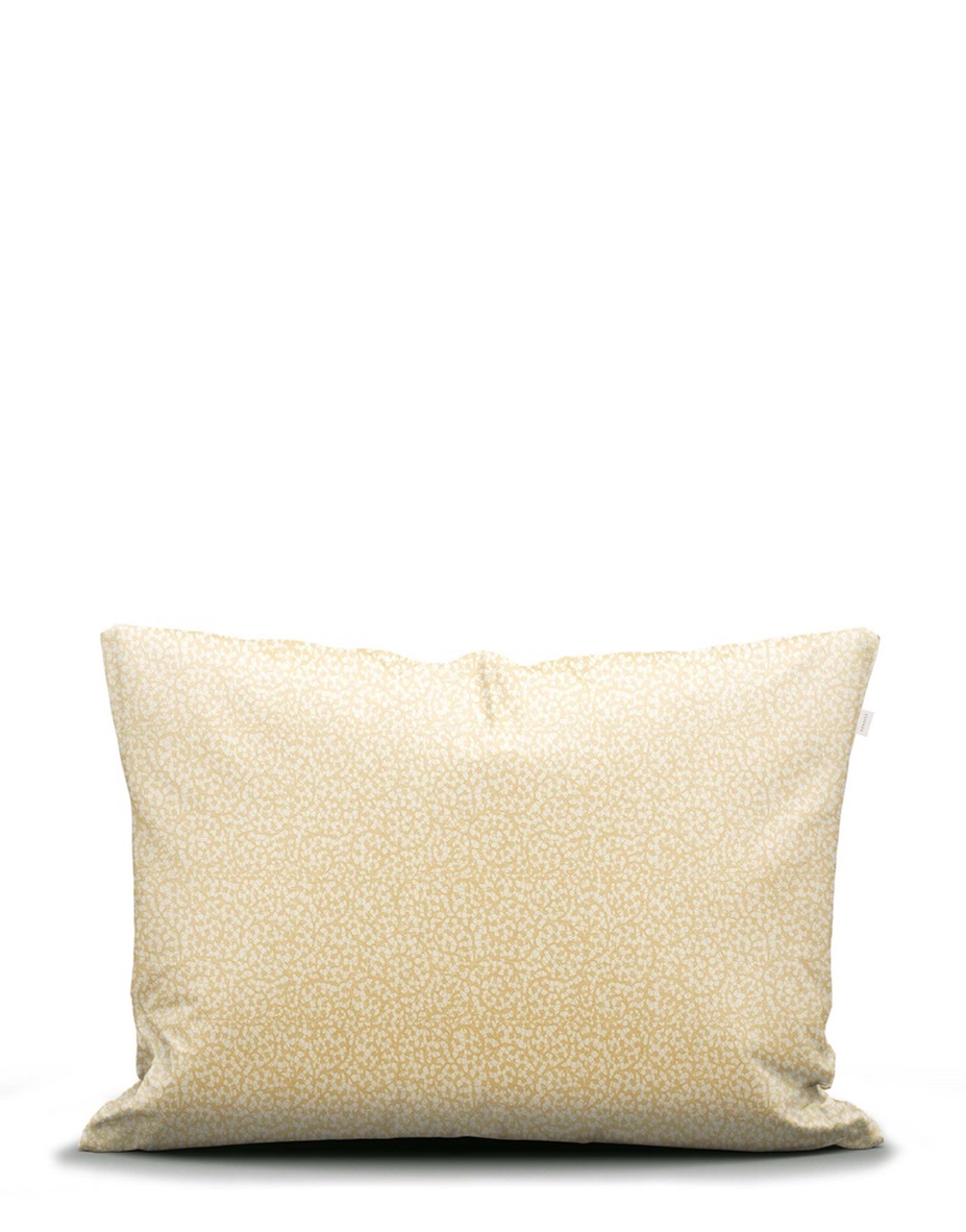 Vicia Yellow Straw duvet cover sateen 