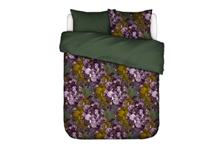 Picture of Leila Forest Green duvet cover sateen