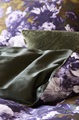 Leila Forest Green duvet cover sateen 