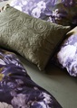 Leila Forest Green duvet cover sateen 