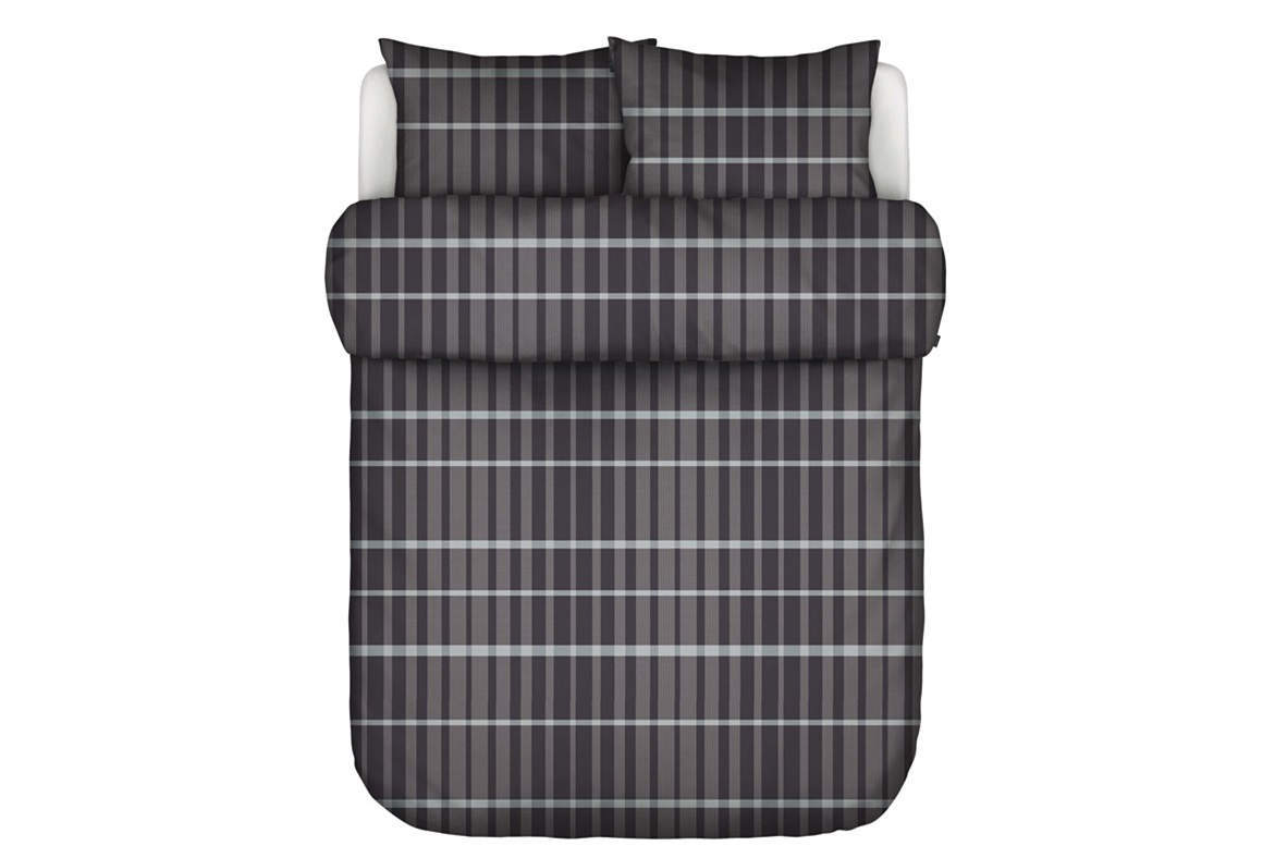 Thori Dark Navy duvet cover flannel 