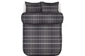 Thori Dark Navy duvet cover flannel 