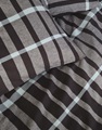 Thori Dark Navy duvet cover flannel 