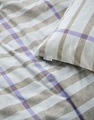 Thori Forest Green dekbedovertrek flanel 