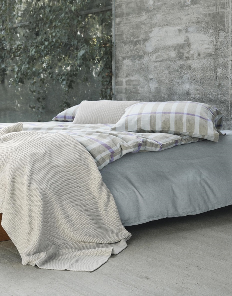 Thori Forest Green duvet cover flannel 