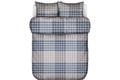 Klaudi Powder Blue duvet cover flannel 