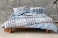 Klaudi Powder Blue duvet cover flannel 