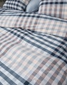 Klaudi Powder Blue duvet cover flannel 