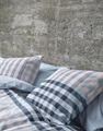 Klaudi Powder Blue dekbedovertrek flanel 