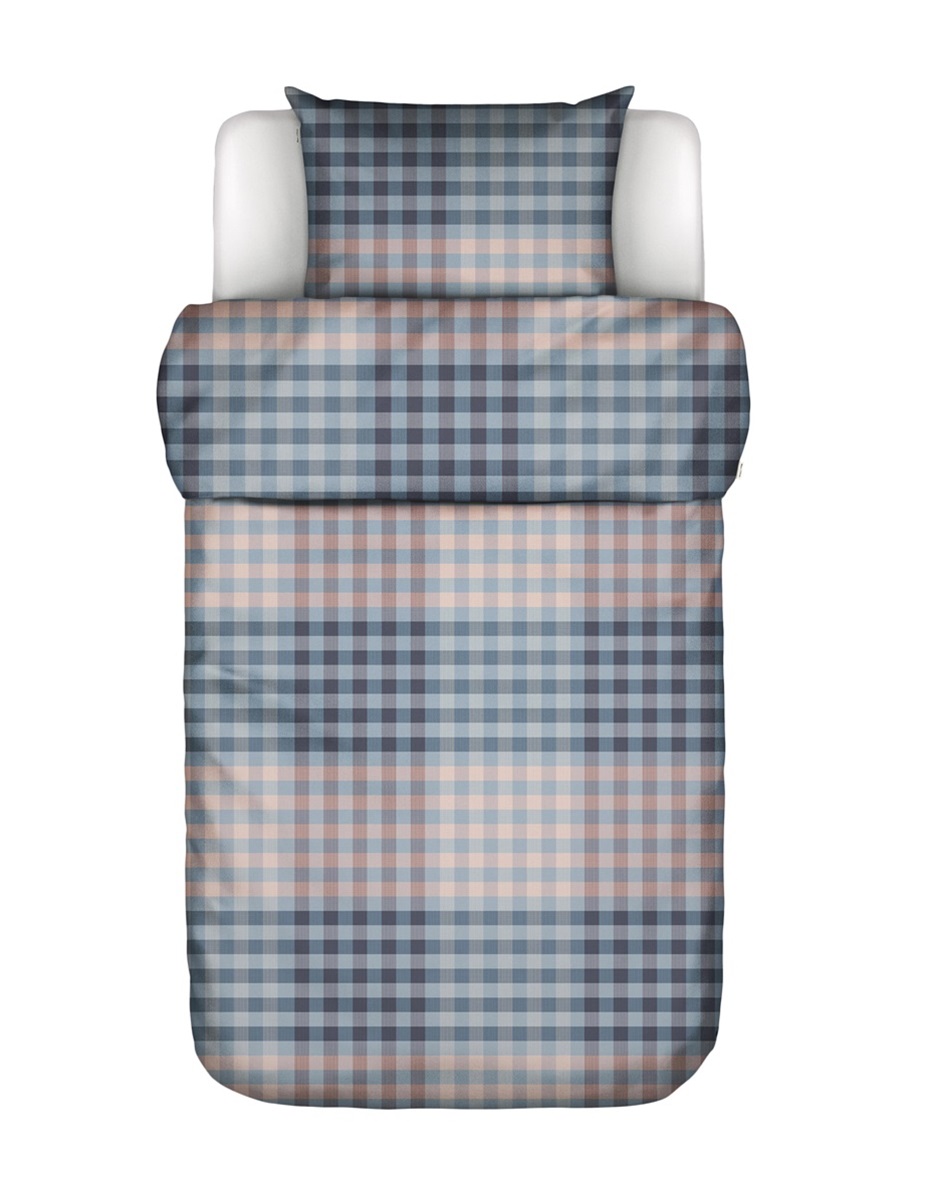 Klaudi Powder Blue duvet cover flannel 