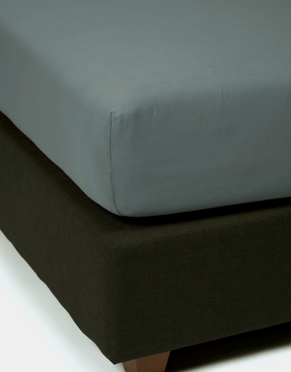 Denim hoeslaken jersey 