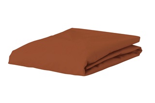 Afbeelding van Leather Brown hoeslaken jersey