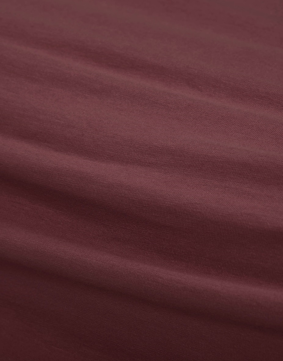 Marsala fitted sheet jersey 