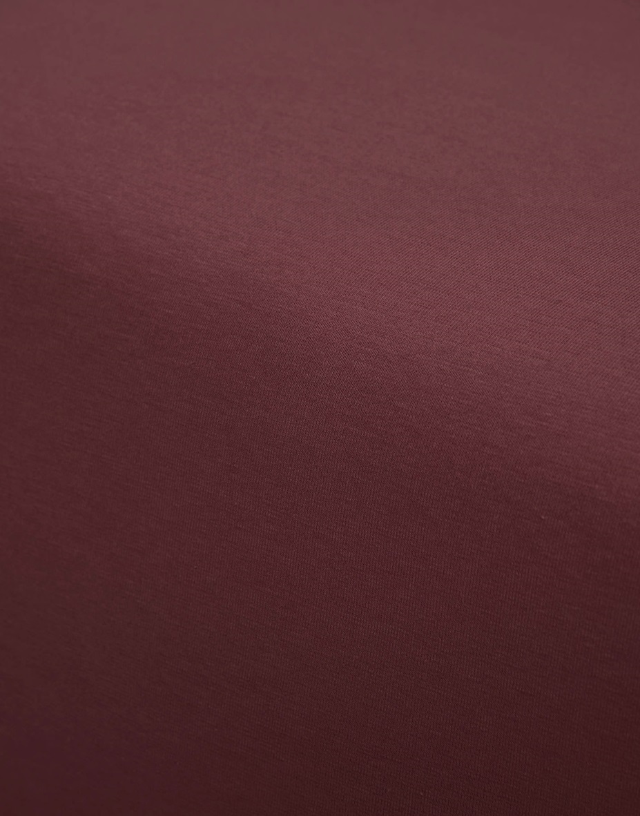 Marsala fitted sheet jersey 