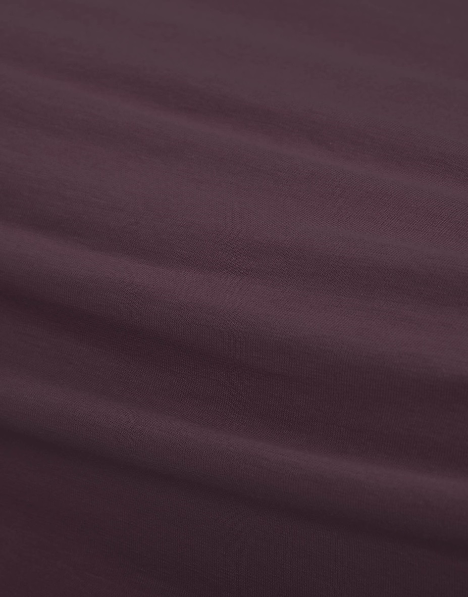 Burgundy fitted sheet jersey 