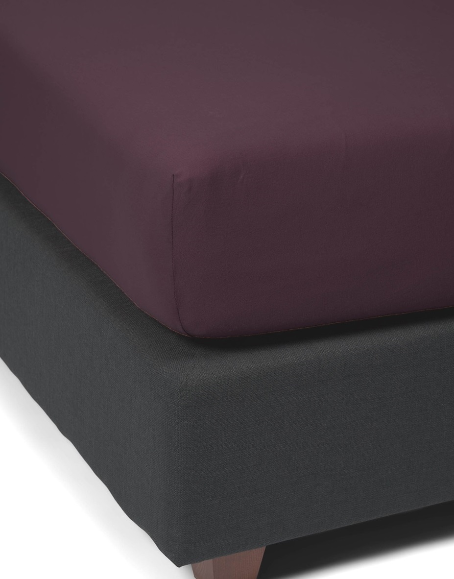 Burgundy fitted sheet jersey 