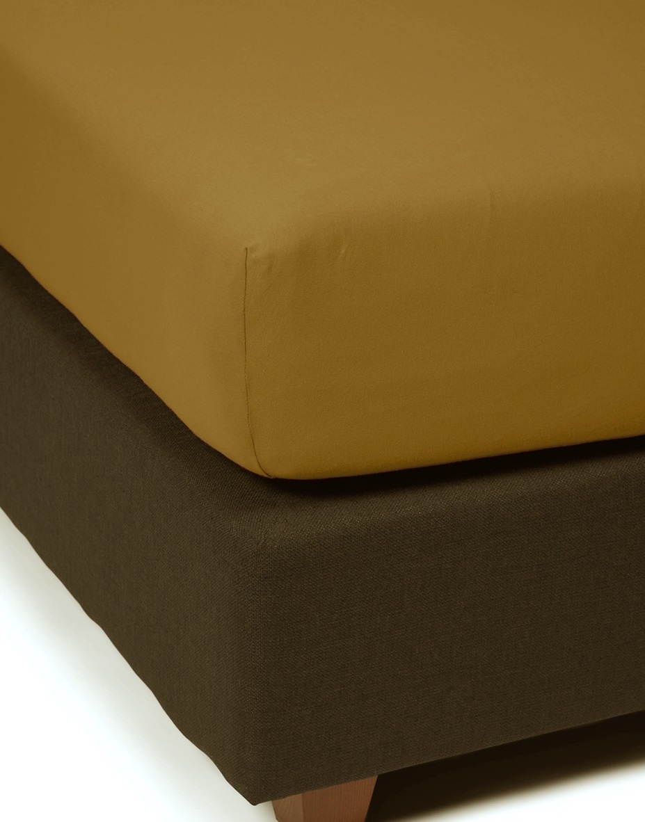 Olive fitted sheet jersey 