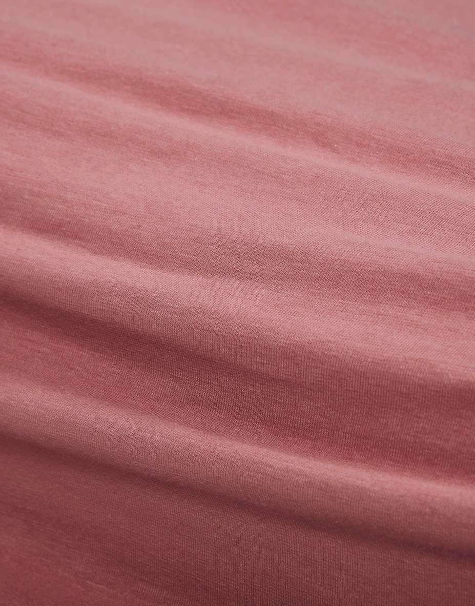Dusty Rose fitted sheet jersey 