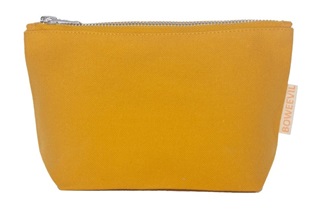 Picture of Golden Yellow Makeup bag small/pencil case