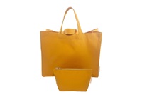 Golden Yellow Makeup bag small/pencil case-2