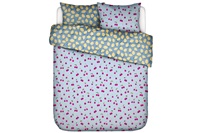 Zesty Cherry duvet cover percale