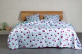 Zesty Cherry duvet cover percale 