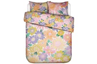 Flower Fling White duvet cover percale