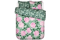 Bloom with a View Green duvet cover percale