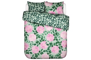 Picture of Bloom with a View Green duvet cover percale
