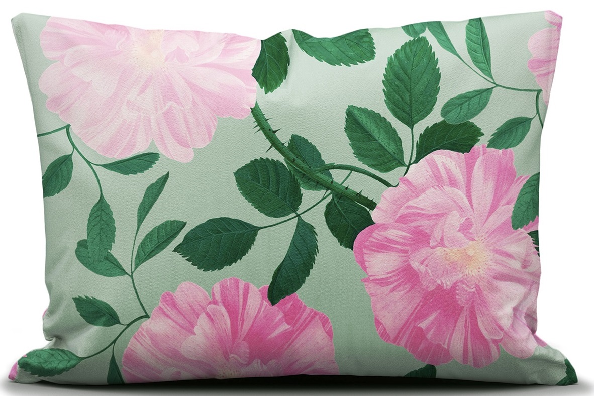 Bloom with a View Green duvet cover percale 