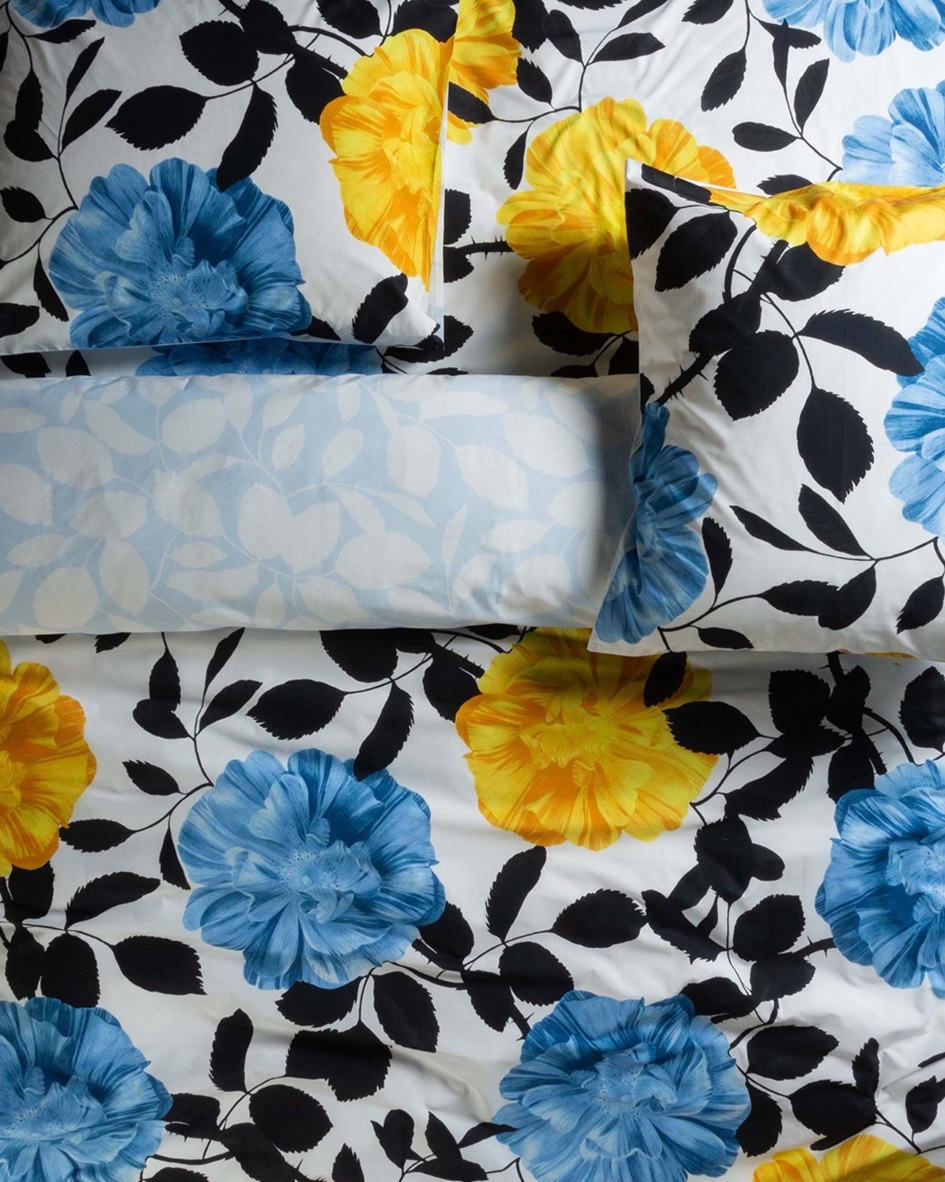 Bloom with a View White duvet cover percale 