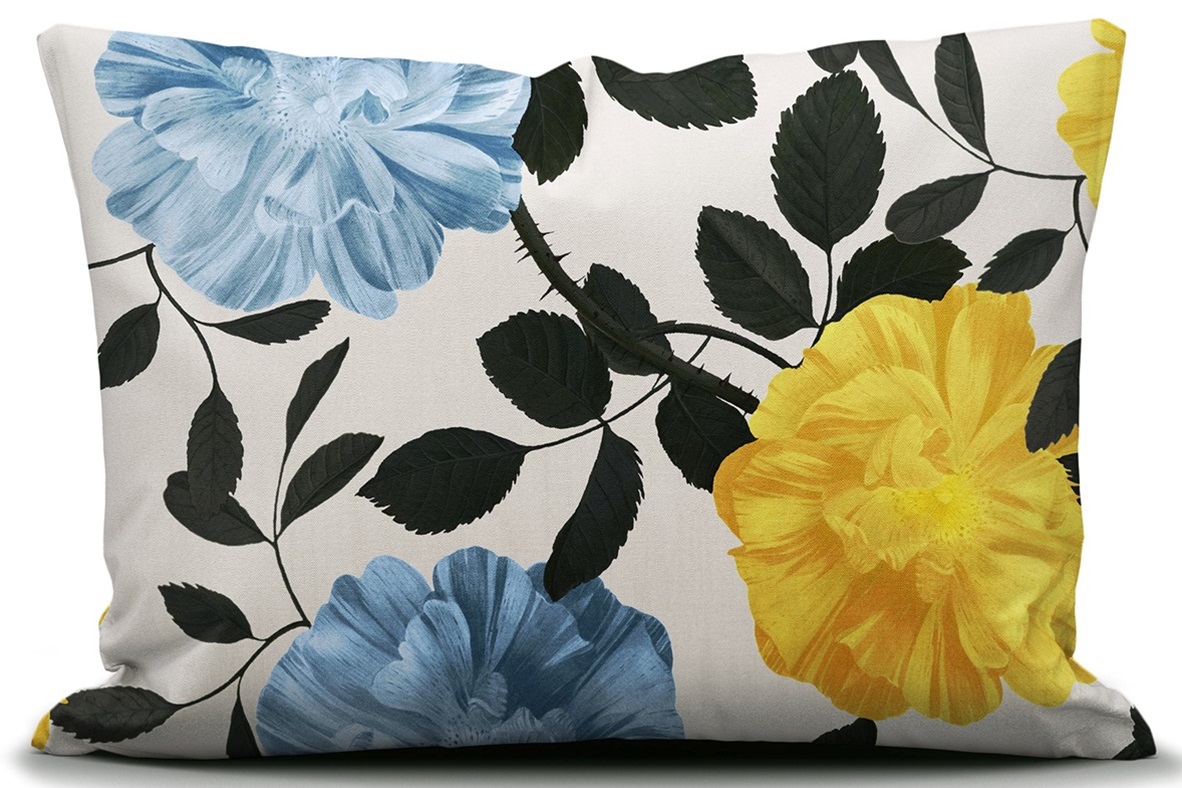 Bloom with a View White duvet cover percale 