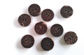 Coconut buttons 20mm with decoration 