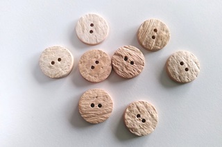 Picture of Coconut buttons 20mm