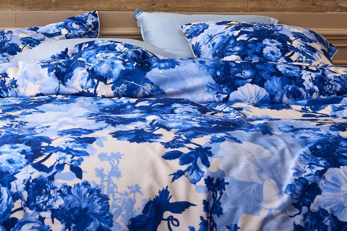 Leila Vanilla dekbedovertrek satijn 