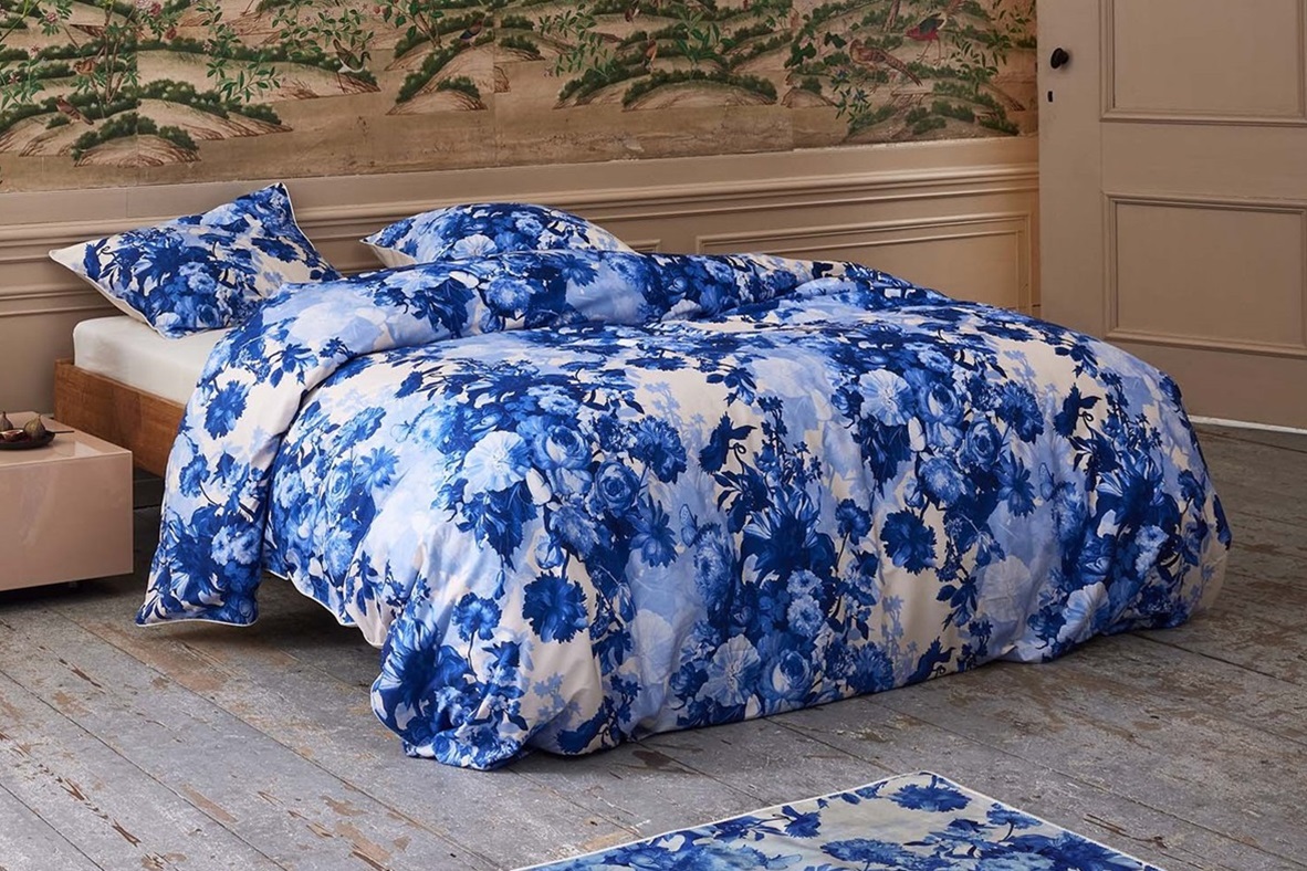 Leila Vanilla dekbedovertrek satijn 