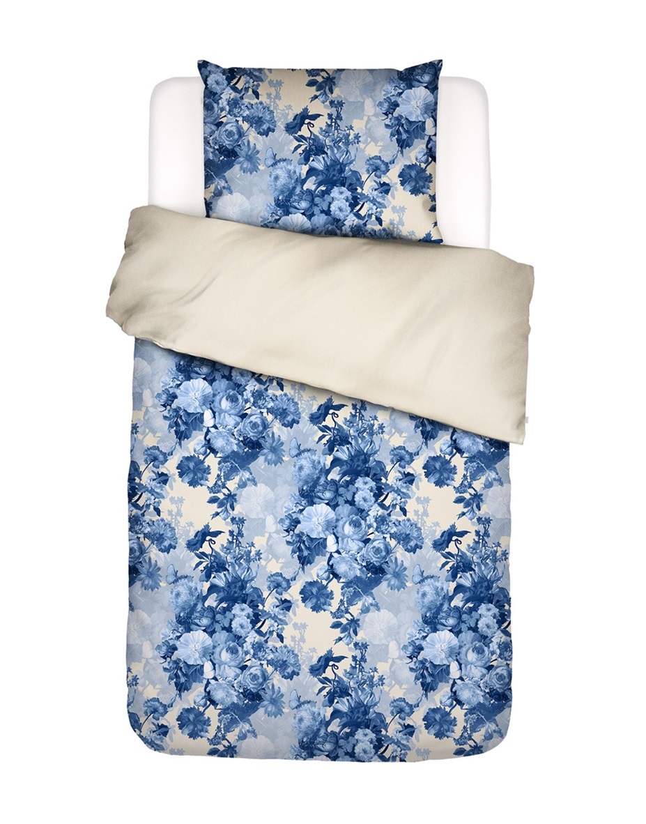 Leila Vanilla dekbedovertrek satijn 