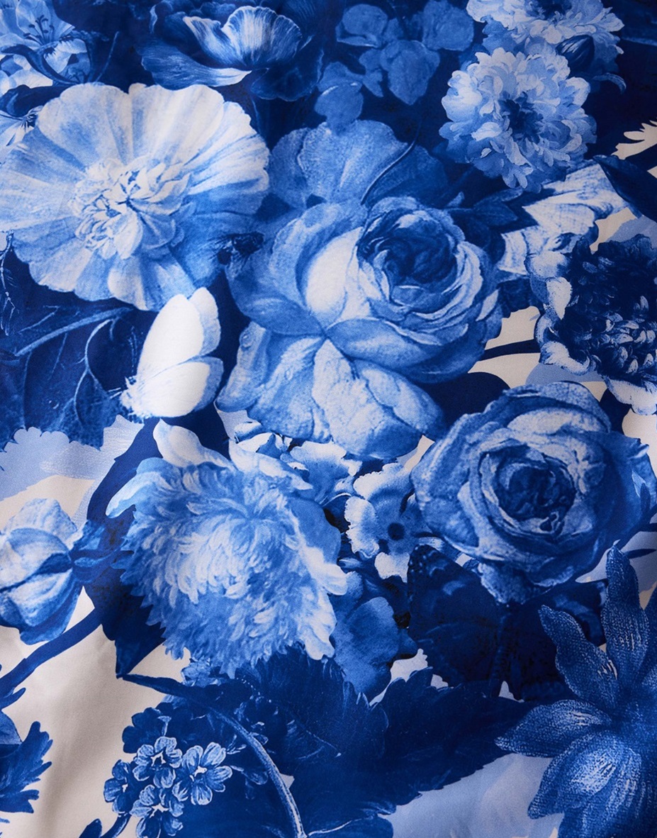 Leila Vanilla dekbedovertrek satijn 