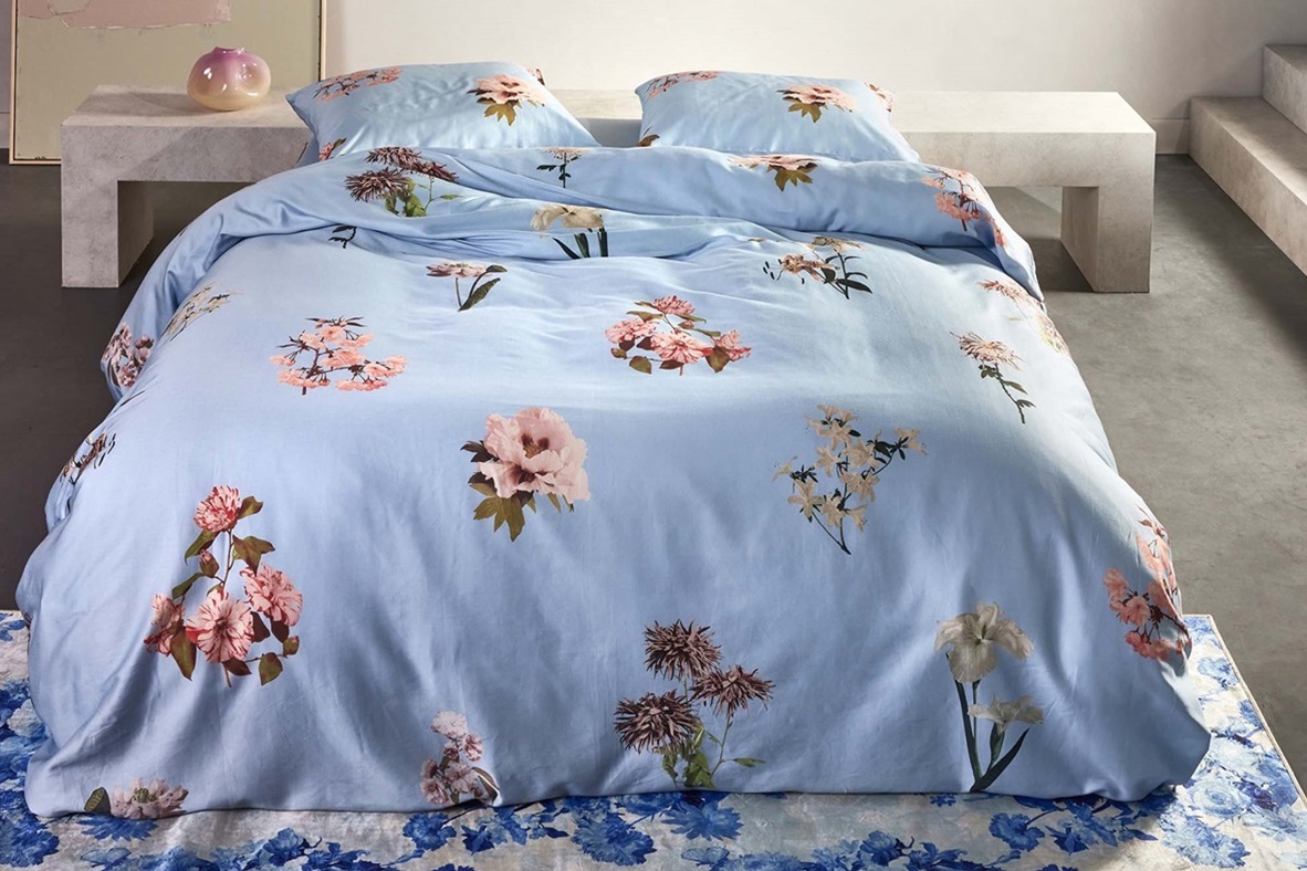 Annebella Zen Blue duvet cover sateen 