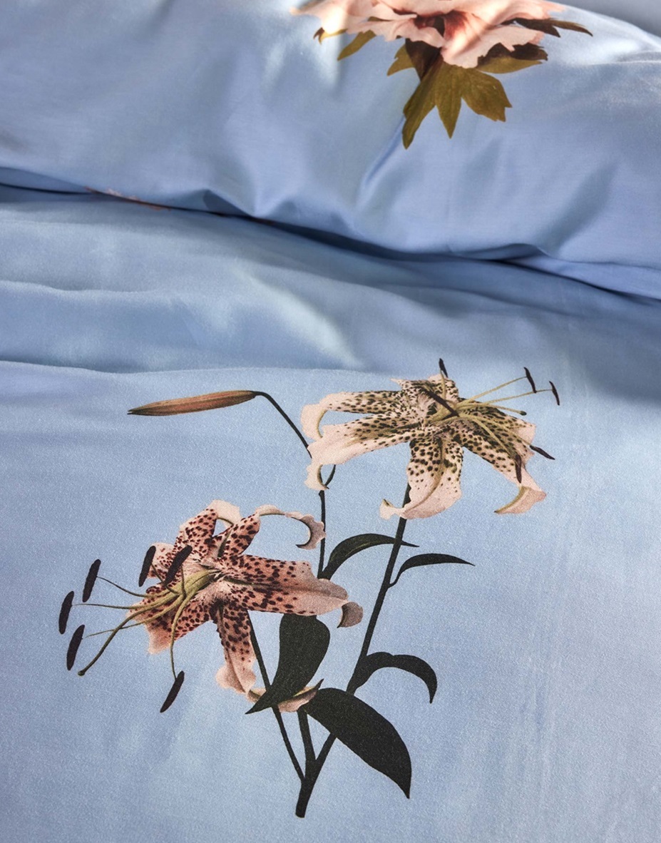 Annebella Zen Blue duvet cover sateen 