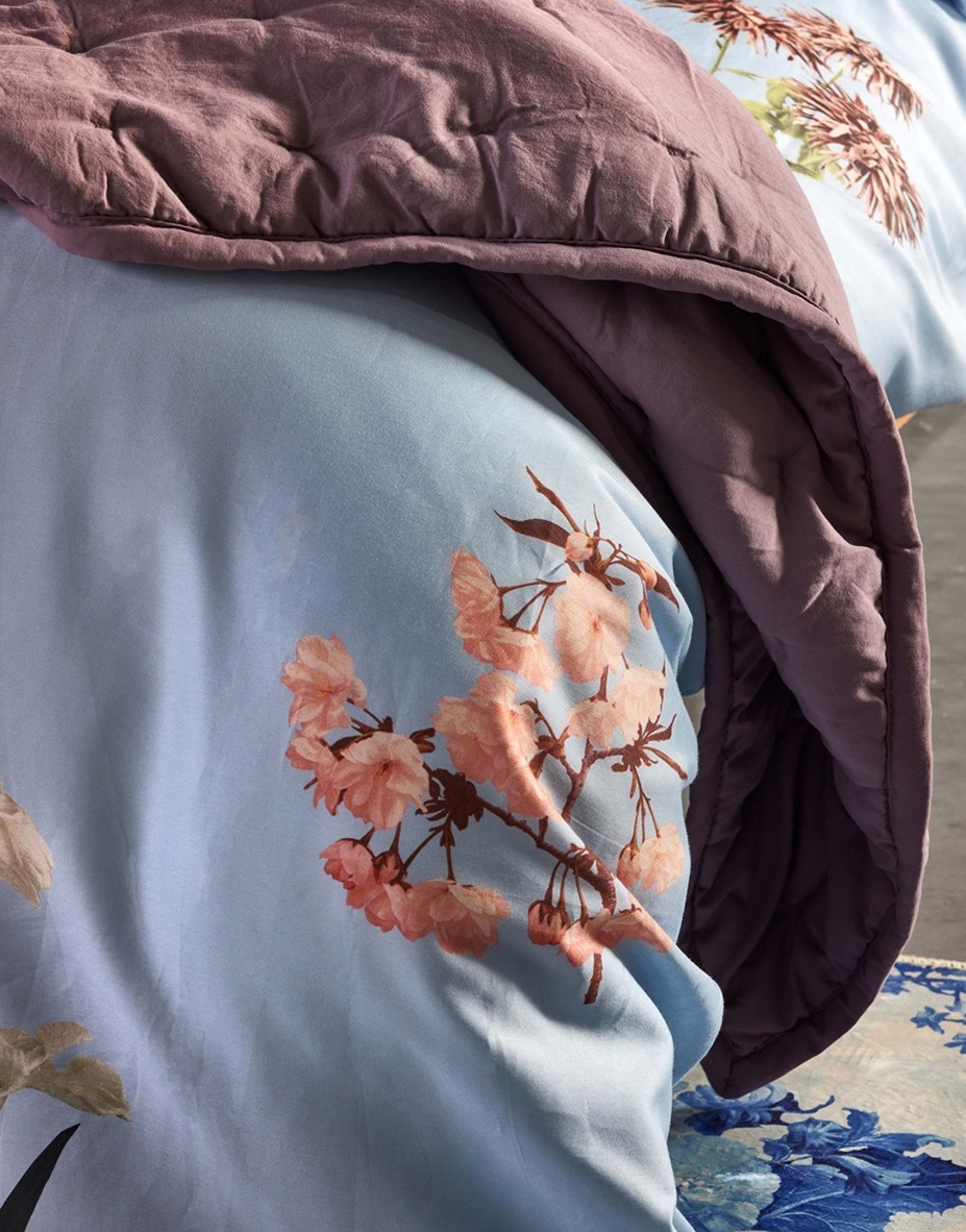 Annebella Zen Blue duvet cover sateen 