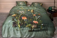 Ficaria Greenish duvet cover sateen-2