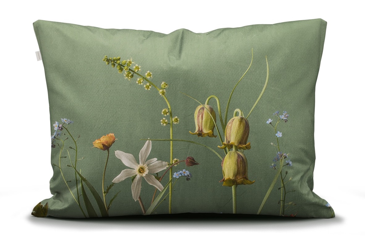 Ficaria Greenish duvet cover sateen 