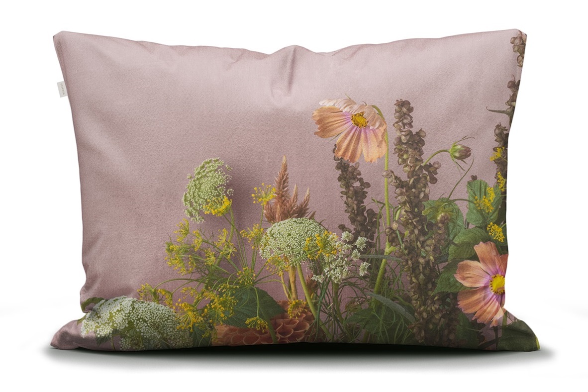 Phaea Woodrose dekbedovertrek satijn 